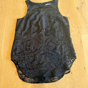 CAbi Black Sleeveless Blouse